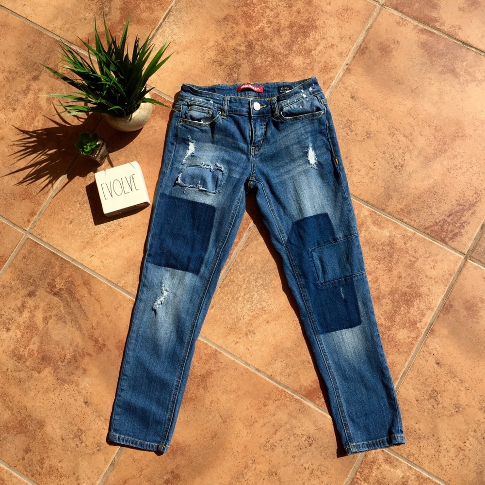 Unionbay Patched Jeans